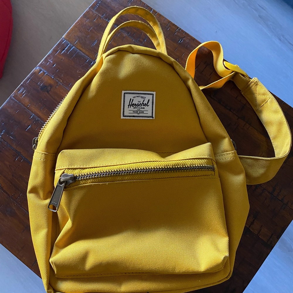 Herschel Yellow Backpack